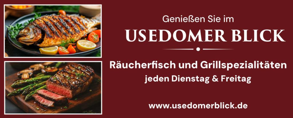 Usedomer Blick Räucherfisch und Grillspezialitäten